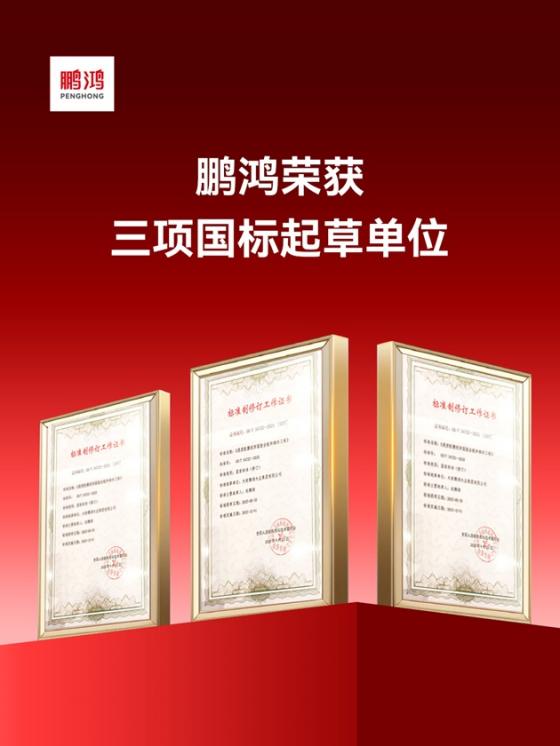 鹏鸿斩获两大健康建材殊荣,彰显行业标杆实力